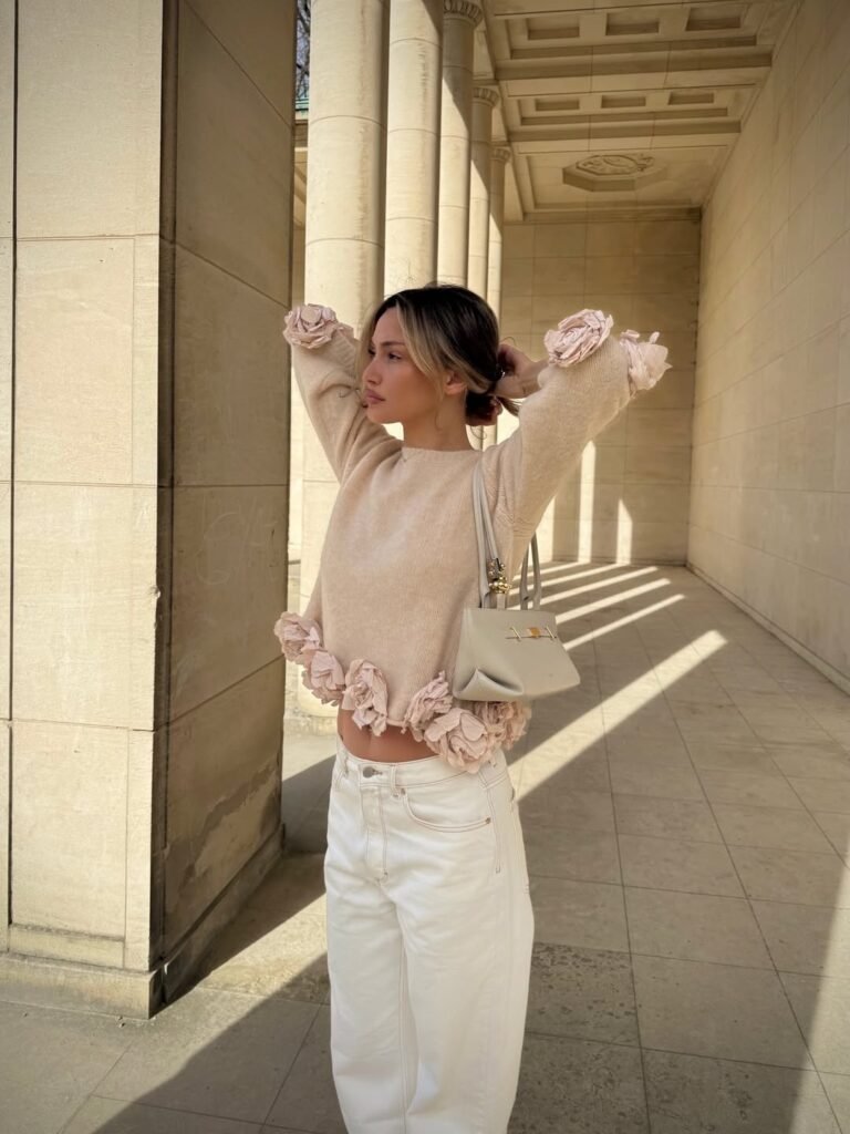 floral outfit for spring